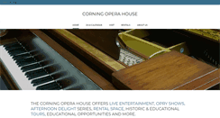 Desktop Screenshot of corningoperahouse.com